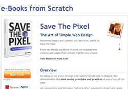 Save The Pixel: The Art of Simple Web Design