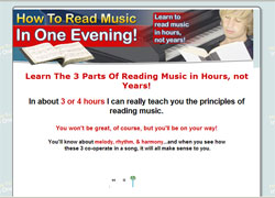 How To Read Music In One Evening!