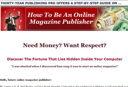 How To Be An Online Magazine Publisher