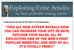 Exploiting Ezine Articles