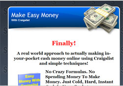 Easy Money With Craigslist: A real world, simple way to use Craigslist to put instant cash in your p