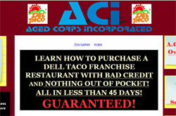 Franchise Dell Taco Restaurant: 100% Financing Bad Credit In 45 Days!