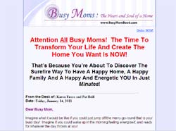 Busy Moms: The Heart and Soul of a Home