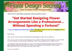 Floral Design Secrets: How To Make Floral Arrangements