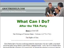 What Can I Do? After the TEA Party