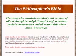 The Philosopher's Bible: The Half-Wit and Wisdom of Alias Pseudonym