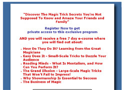 Discover Magic Tricks