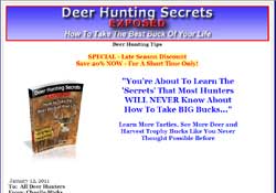 Deer Hunting Secrets Exposed