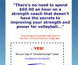 Volleyball Strength!: Volleyball Strength and Conditioning the Right Way