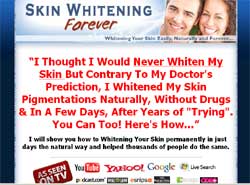 Skin Whitening Forever