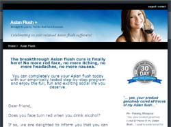 The No Red Face Formula