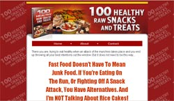 100 Healthy Raw Snacks and Treats