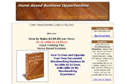 Home Based Wood Working Plan