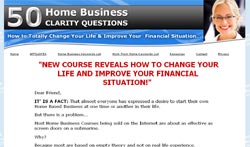 50 Home Business Clarity Questions: How to Totally Change Your Life & Improve Your Financial Situati