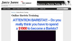 Barista Training