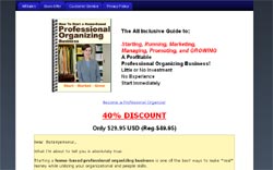 How to Start a Home-Based Professional Organizing Business