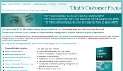That's Customer Focus!: The Overworked and Under-appreciated Manager's Guide to Creating a Custome