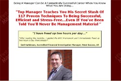 The First-Class Manager Program