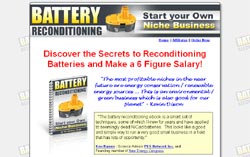 Battery Reconditioning: Start Your Own Niche Business