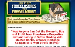 How to Buy Foreclosures with Private Money