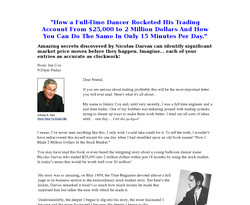 Nicolas Darvas Trading Secrets