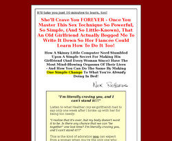 The Orgasm On Command Technique