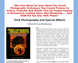 Trick Photography and Special Effects