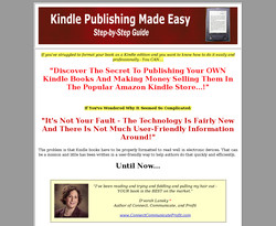 Kindle Publishing Made Easy: Step-by-Step Guide