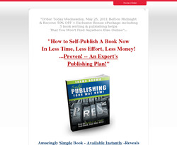 Self Publish Your Way Now!