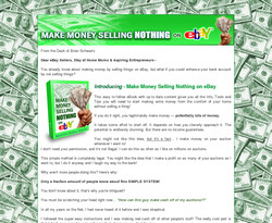 Make Money Selling Nothing on eBay