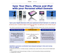 Sync Your Macs, iPad and iPhone with your Personal email Domain