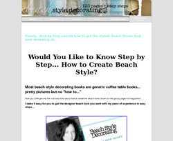 Beach Style Decorating: A Designer's Inside Secrets