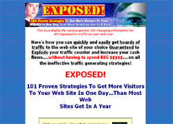 EXPOSED!:101 Proven Strategies To Get More Visitors To Your Web Site In One Day Than Most Web Sites