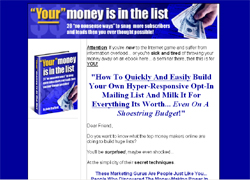 Your Money is in the List