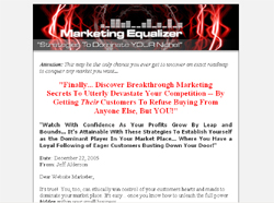 Marketing Equalizer