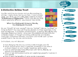 A Dictionary of Distinctions