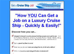 Get A Cruise Ship Job!