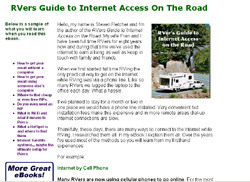 RVers Guide to Internet Access On The Road