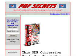 The PDF Problem Solved