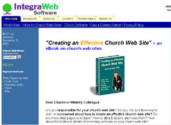 Creating an Effective Church Web Site