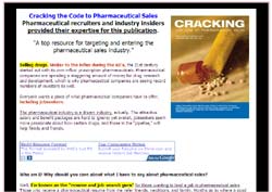 Pharmaceutical Sales Book [contains resume samples for pharmaceutical sales]