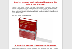 A Better Job Interview - Questions and Techniques