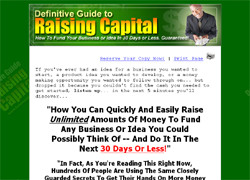 Definitive Guide To Raising Capital 2005