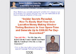 Window Tinting Money Manual