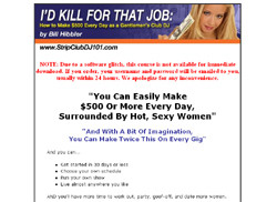 I'd Kill For That Job