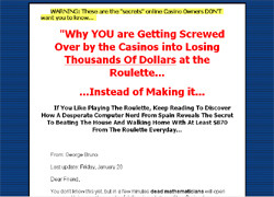 Bruno Roulette Secrets