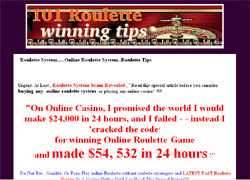 Fast Roulette System