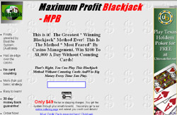Maximum Profit Blackjack