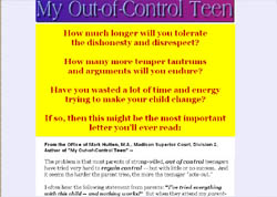 My Out-Of-Control Teen