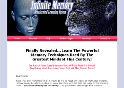 Infinite Memory: Accelerated Learning System